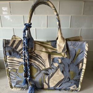Vince Camuto Orla Tote in Blue Floral